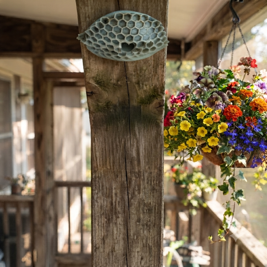 Faux Wasp Nest